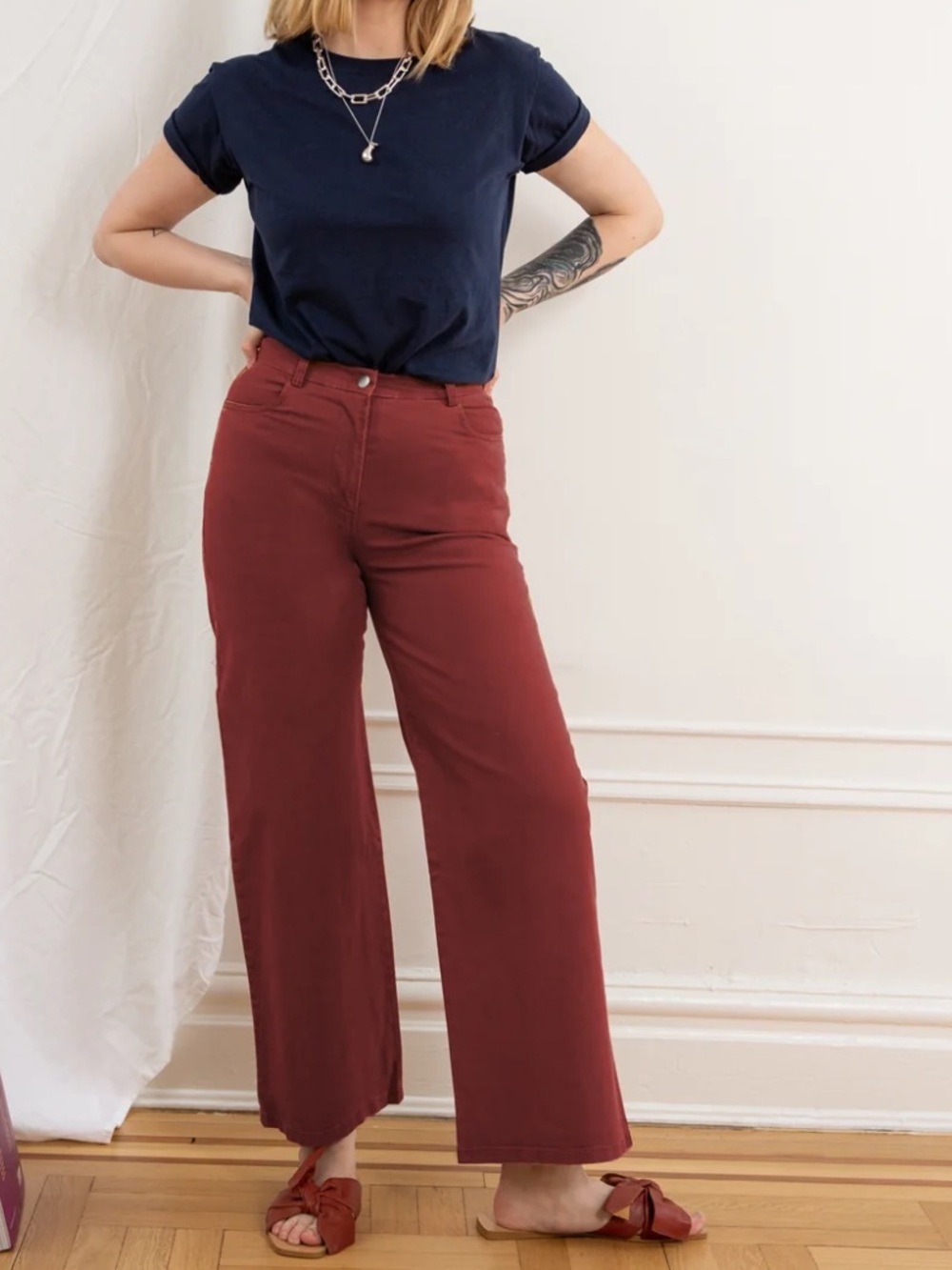Loup Toni Wide Ankle Pants